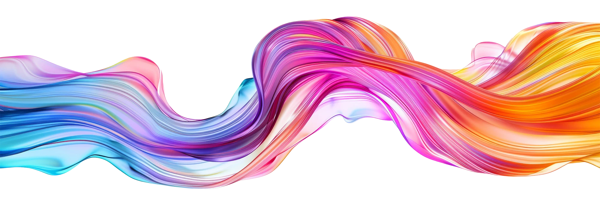 Eine dekorative Wellenartige Form, welche lediglich zur Veranschaulichung Beiträgt und keinen Textkorpora aufweist.